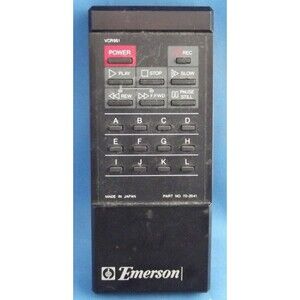 Emerson 70-2041 Remote Control VCR951 Fast Shipping!